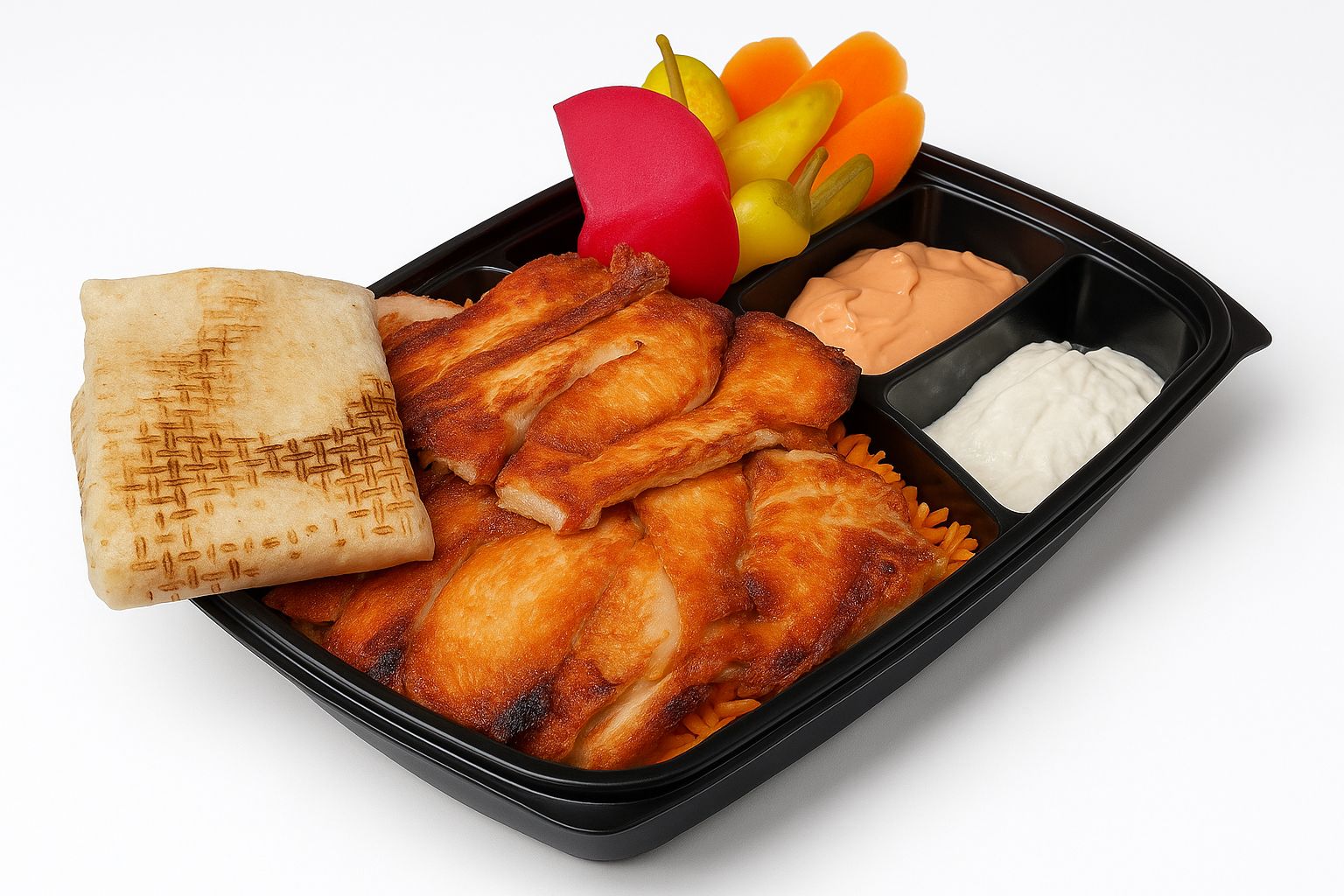 Chicken Shawerma Fatteh