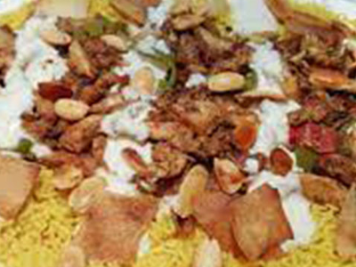 Chicken Shawerma Basmati Rice Fatteh