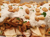 Meat Shawerma Fatteh