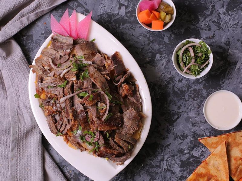 Meat Shawarma Fatteh
