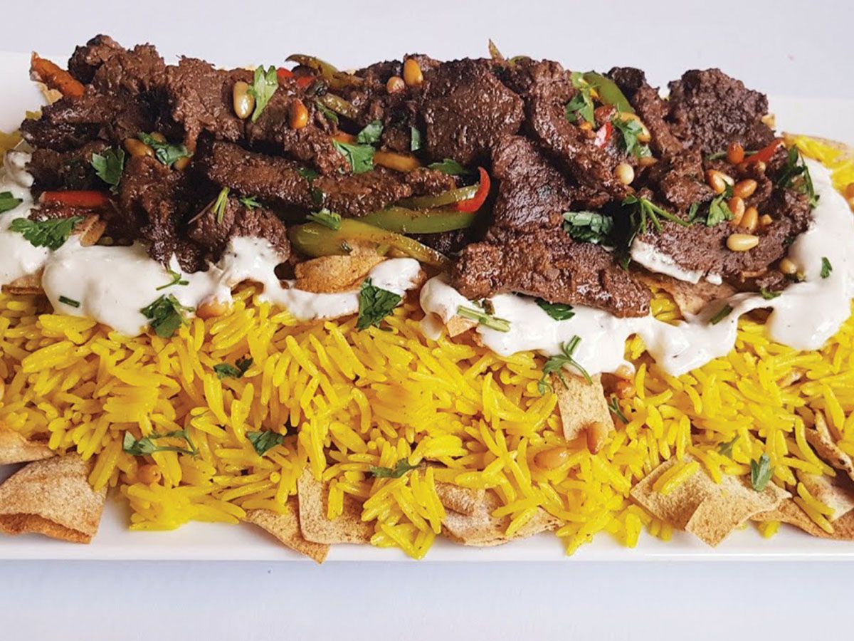 fattah shawerma meal