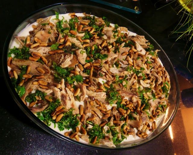 Meat And Chicken Shawerma Fattah