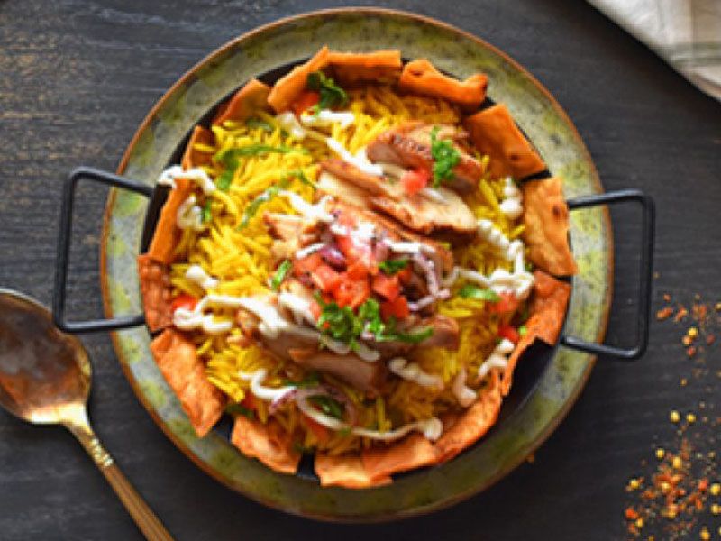 Chicken Shawerma Fatteh