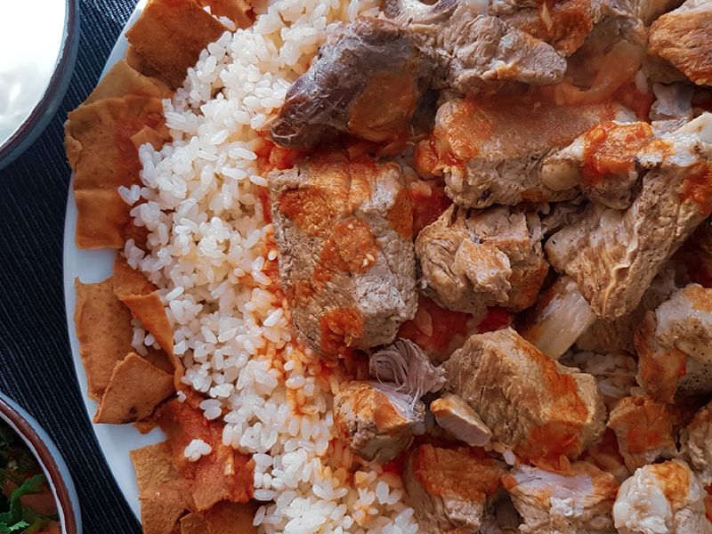 Roasted Meat Fatteh