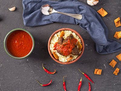Fried Meat Fatteh