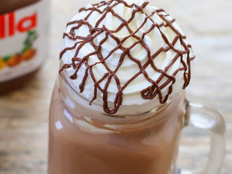 Nutella Chocolate Frappuccino