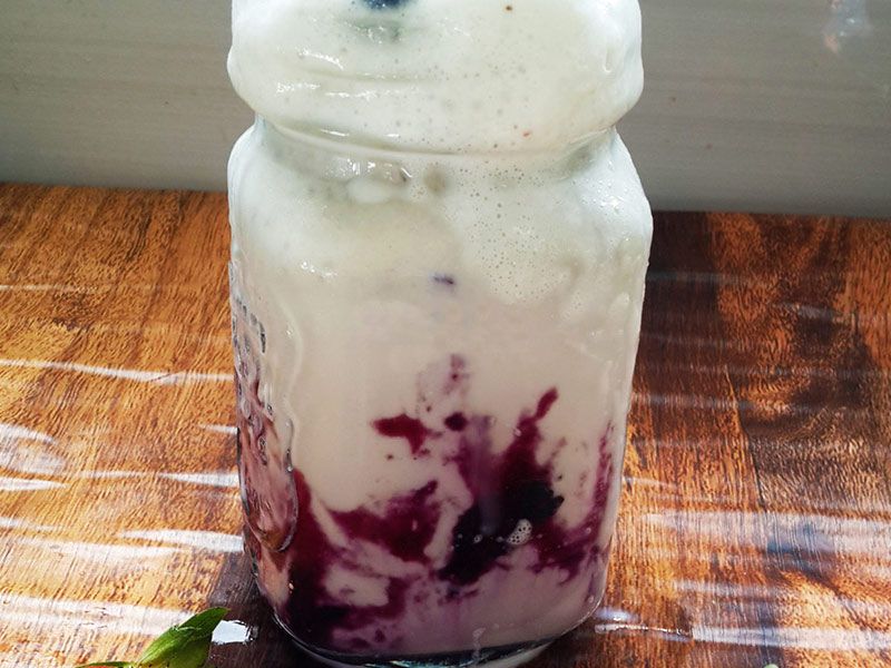 Blueberry Frappe