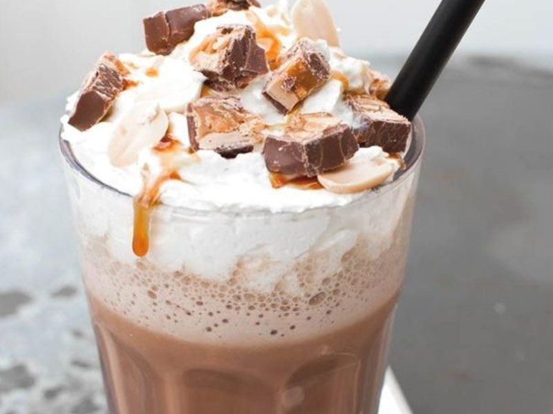 Snickers Chocolate Frappe