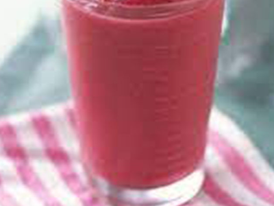 Pink Strawberry Frappe