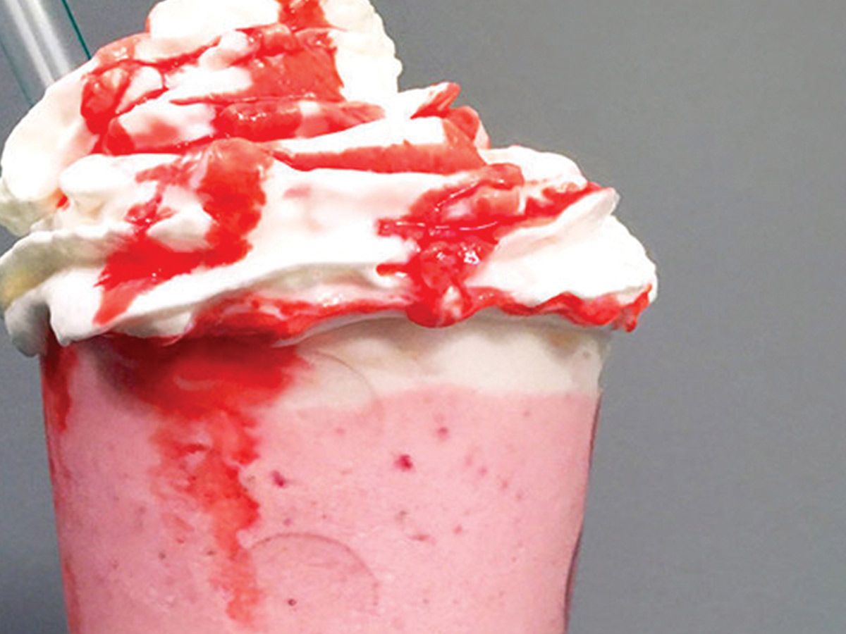 Strawberry Frappe