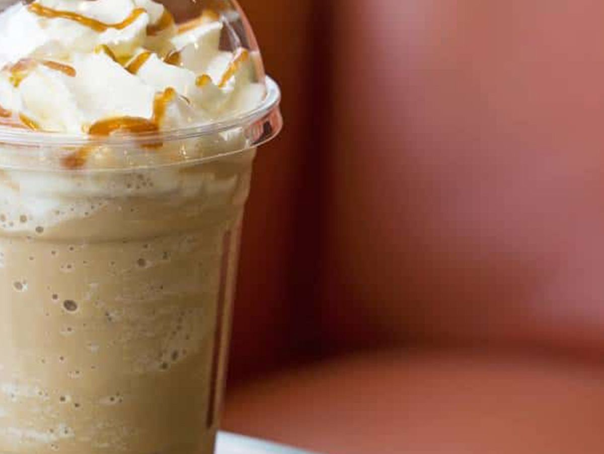 Caramel frappe