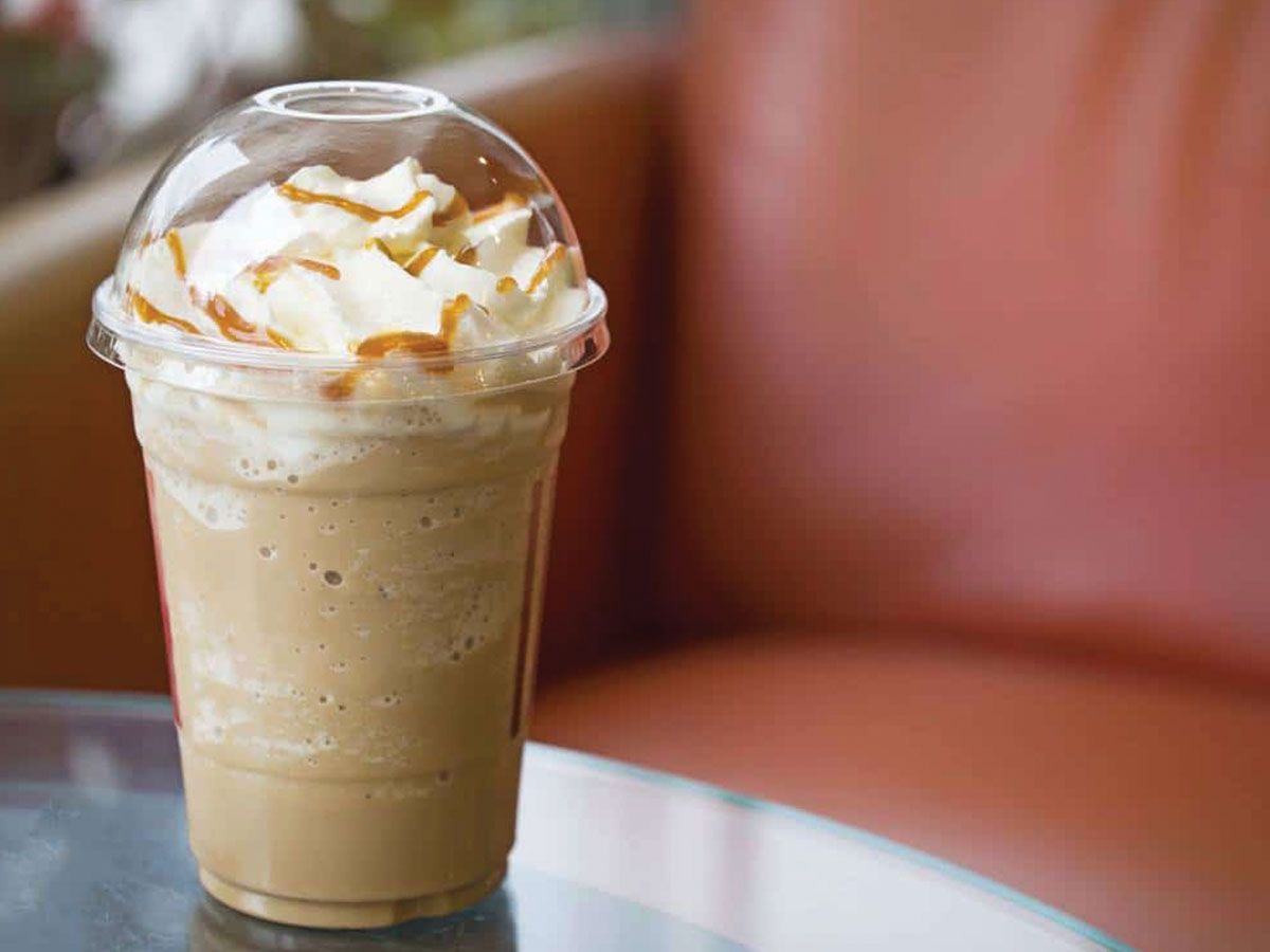ice Caramel frappe