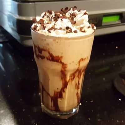 Caramel frappe