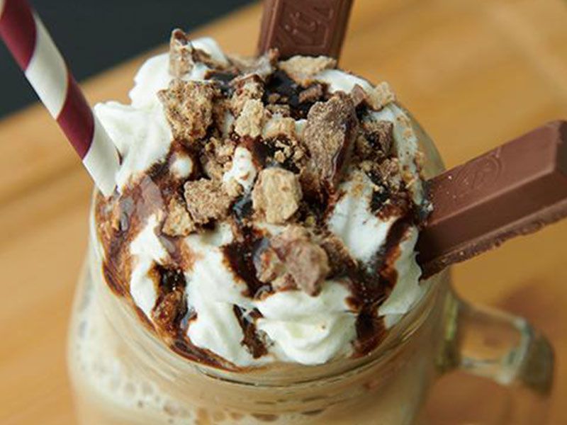 Kitkat Chocolate Frappé