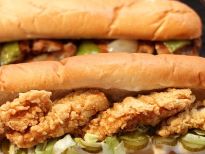 Chicken Strips Sandwich