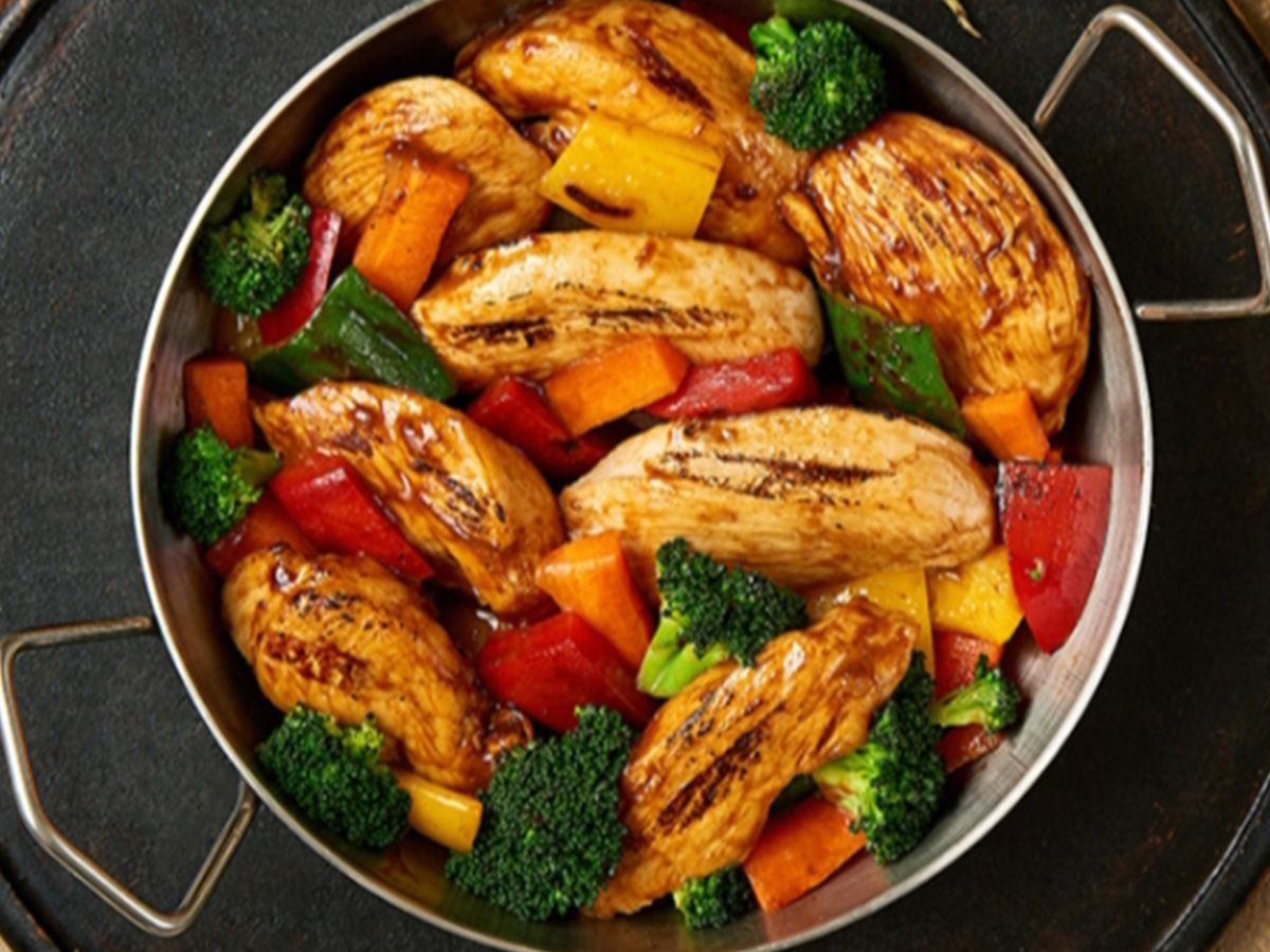 Chicken With BBQ Sauce