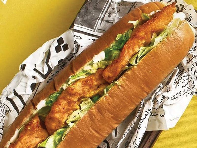 Chicken pane sandwich