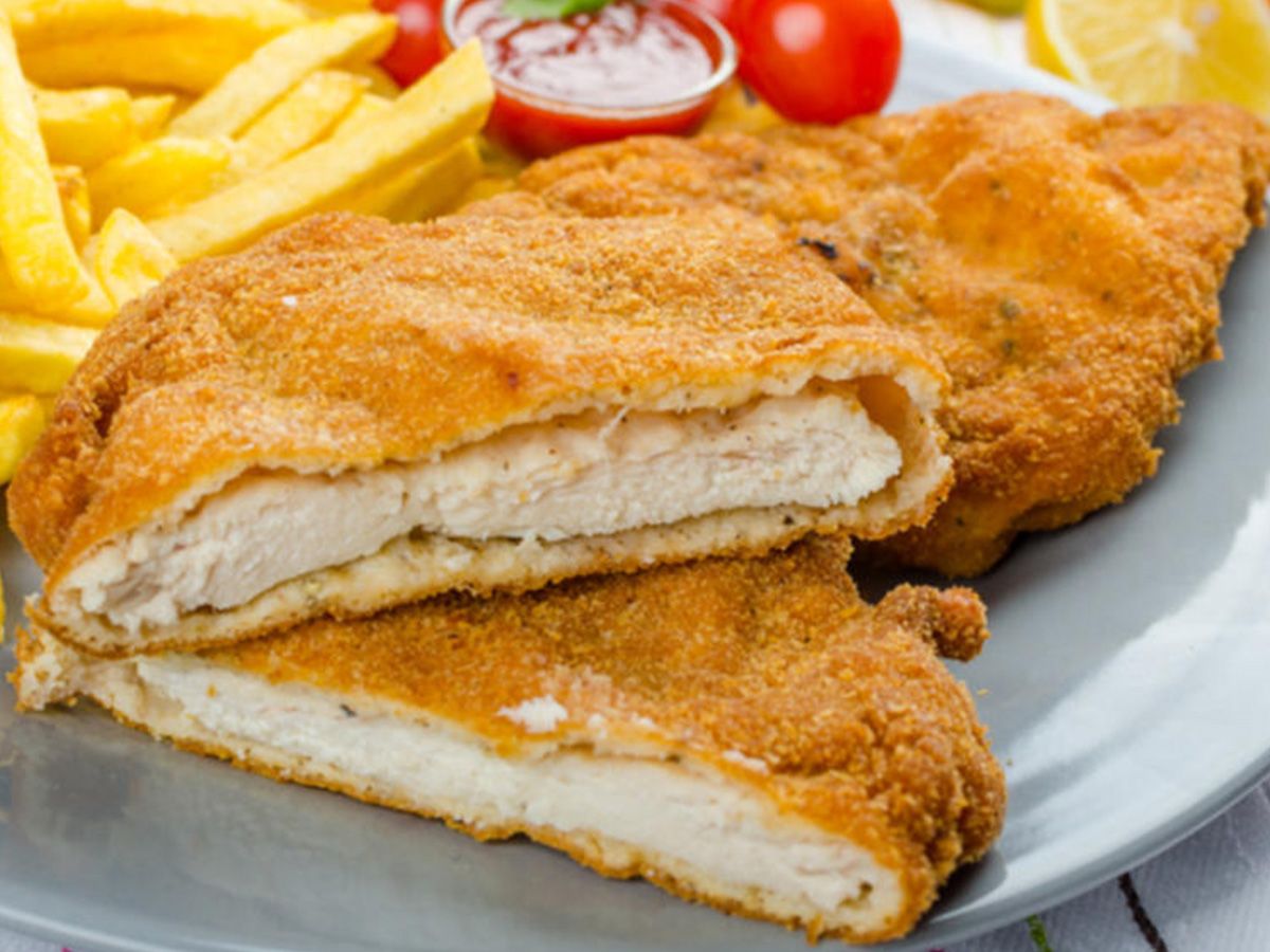Chicken Pane Plate