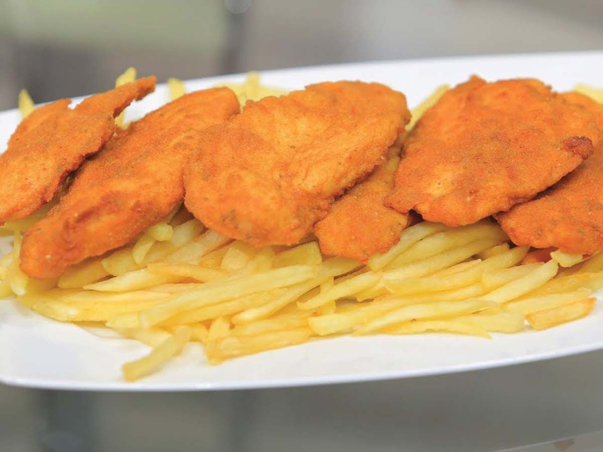 Chicken Pane Plate