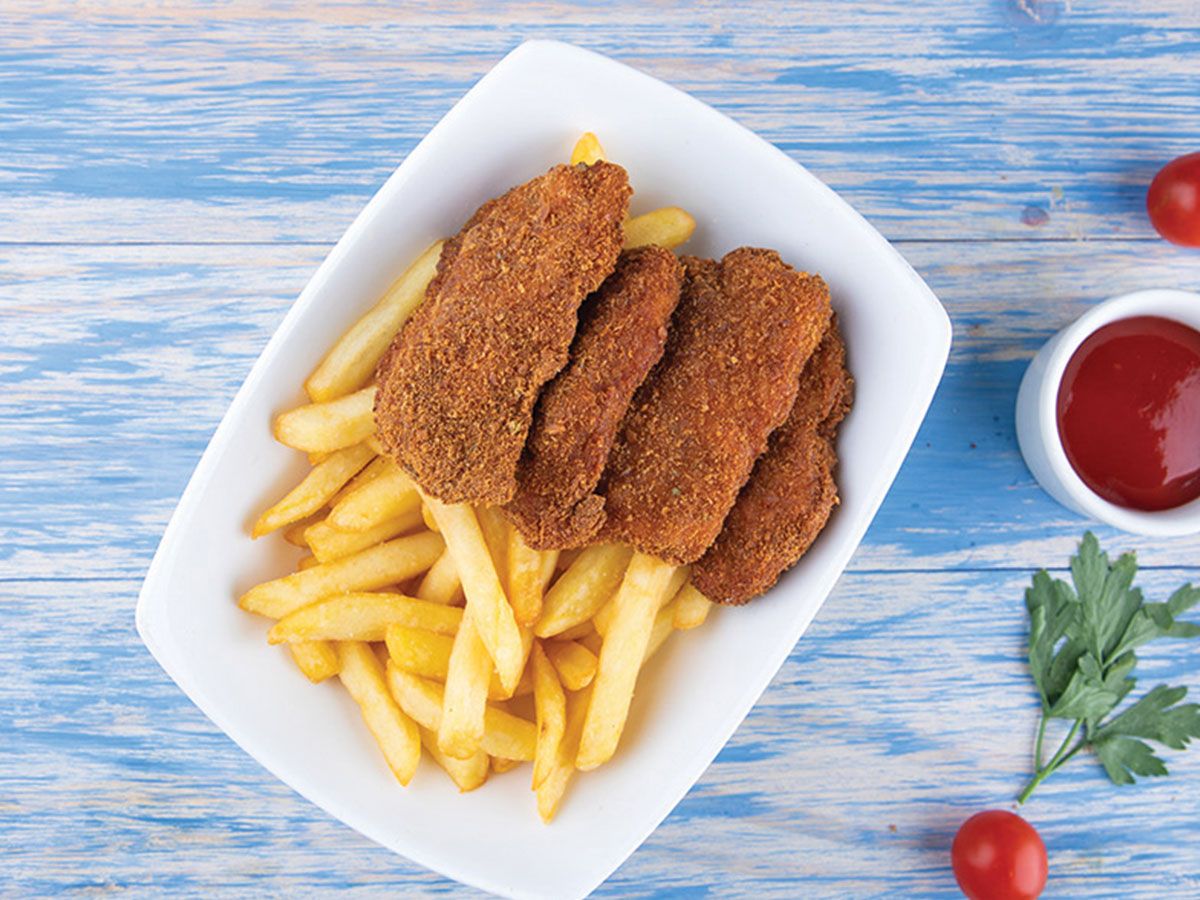 Chicken pane meal