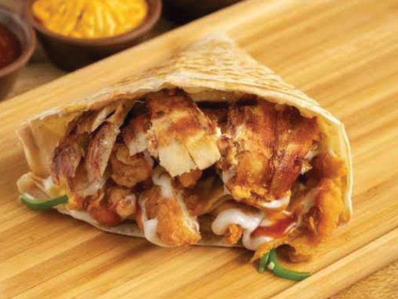 Chicken Shawarma Crepe