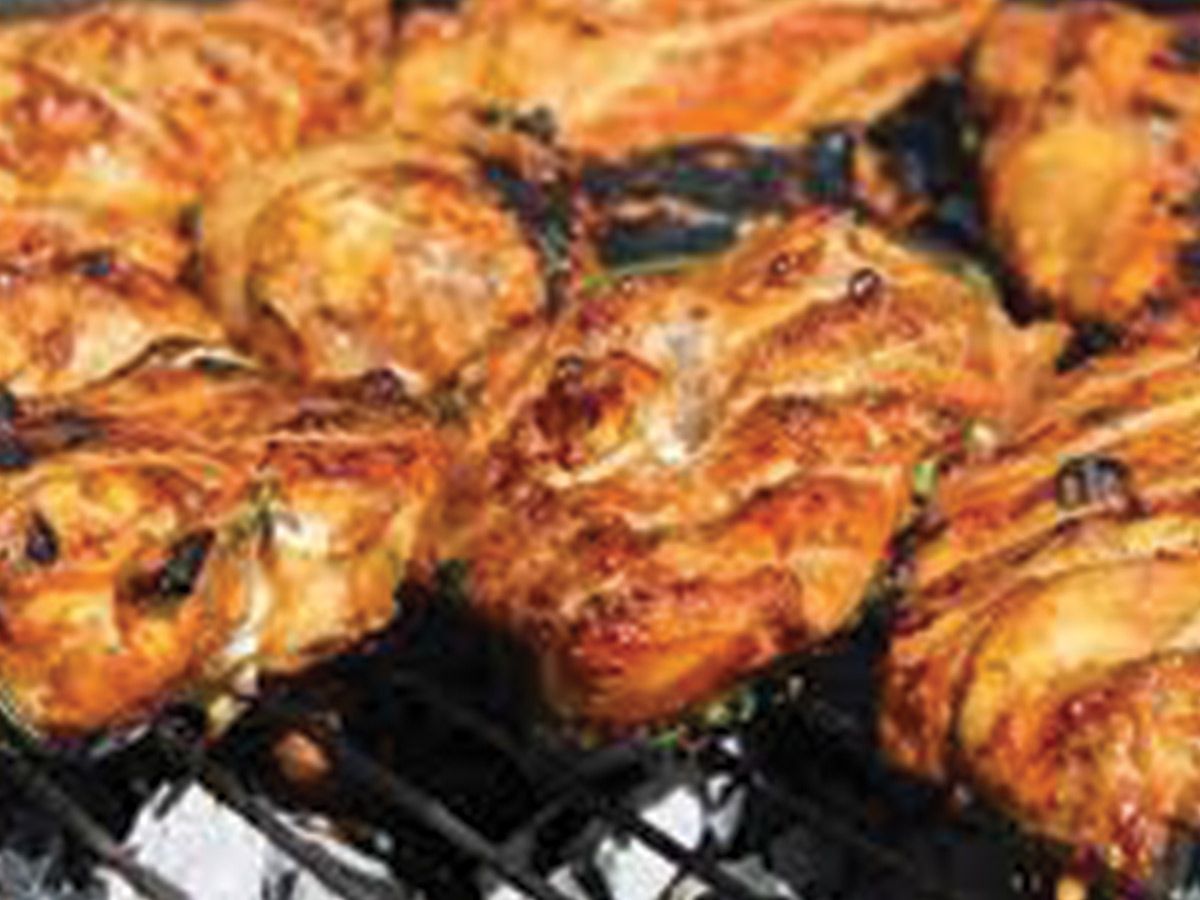 Charcoal Grilled Chicken