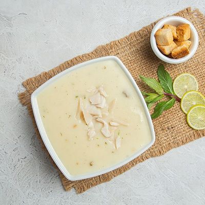 شوربة الدجاج دسمة
