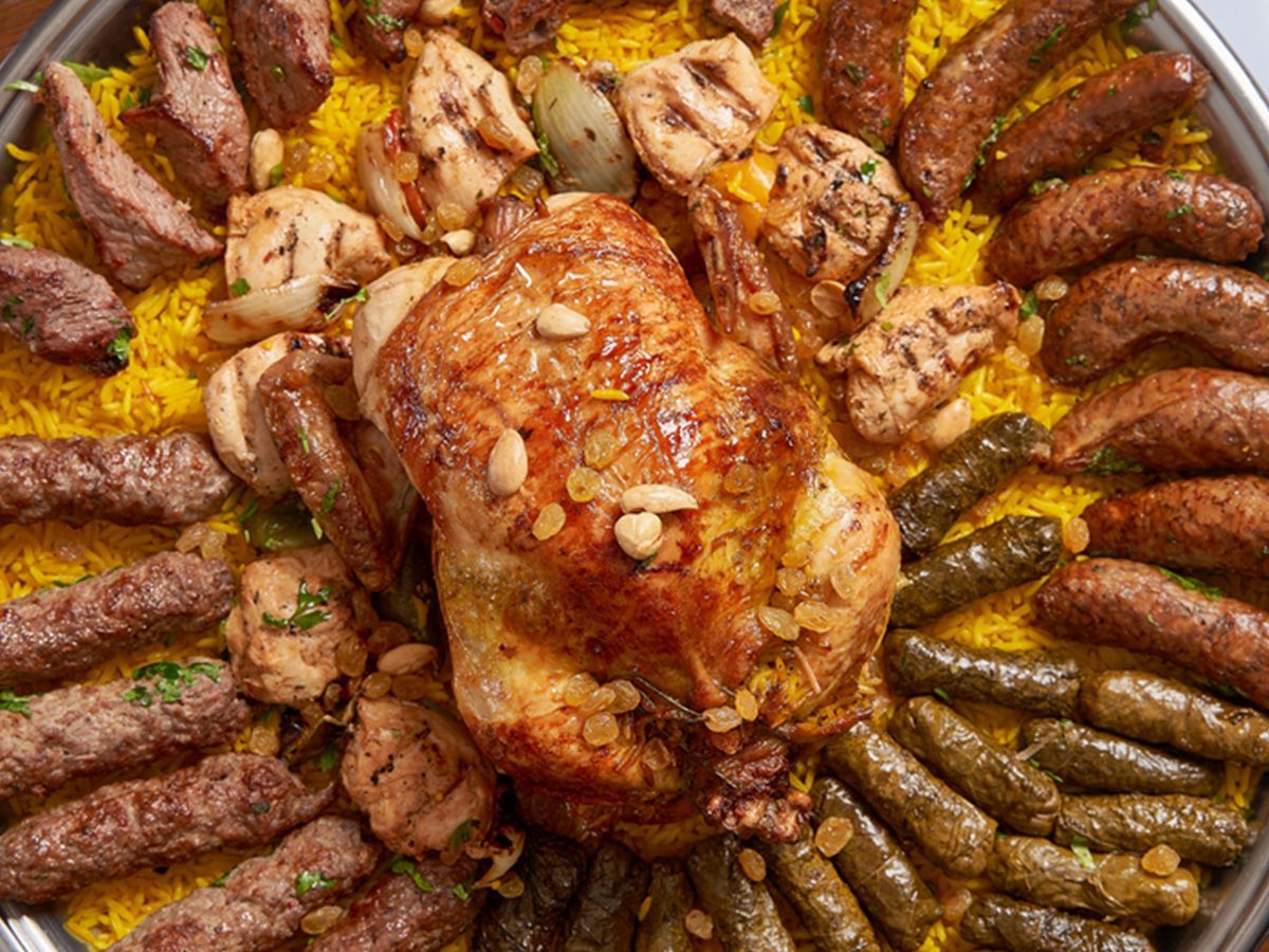 Chicken Stuffed with Basmati Rice And Nuts