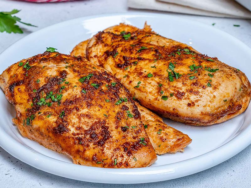 Wole Boneless Chicken With Shami Spices And Yogurt