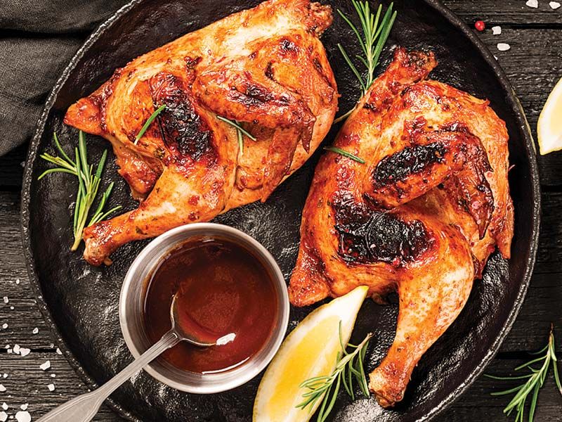 Whole Boneless Grilled Chicken