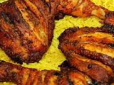Grilled chicken with basmati rice