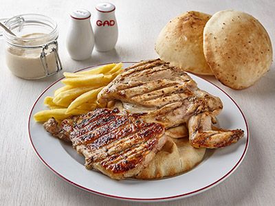 Half Grilled Chicken