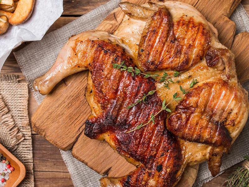 Charcoal Grilled Chicken