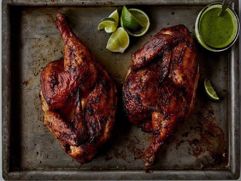 Grilled Chicken With Rice