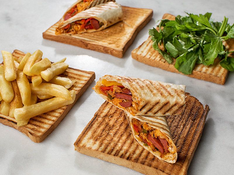 Mexican Chicken Wrap Sandwich