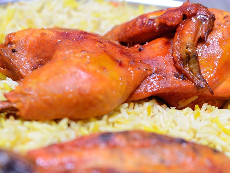 Chicken Mandi With Rice