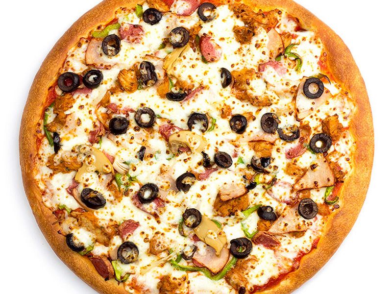 Chicken And Mushroom Pizza