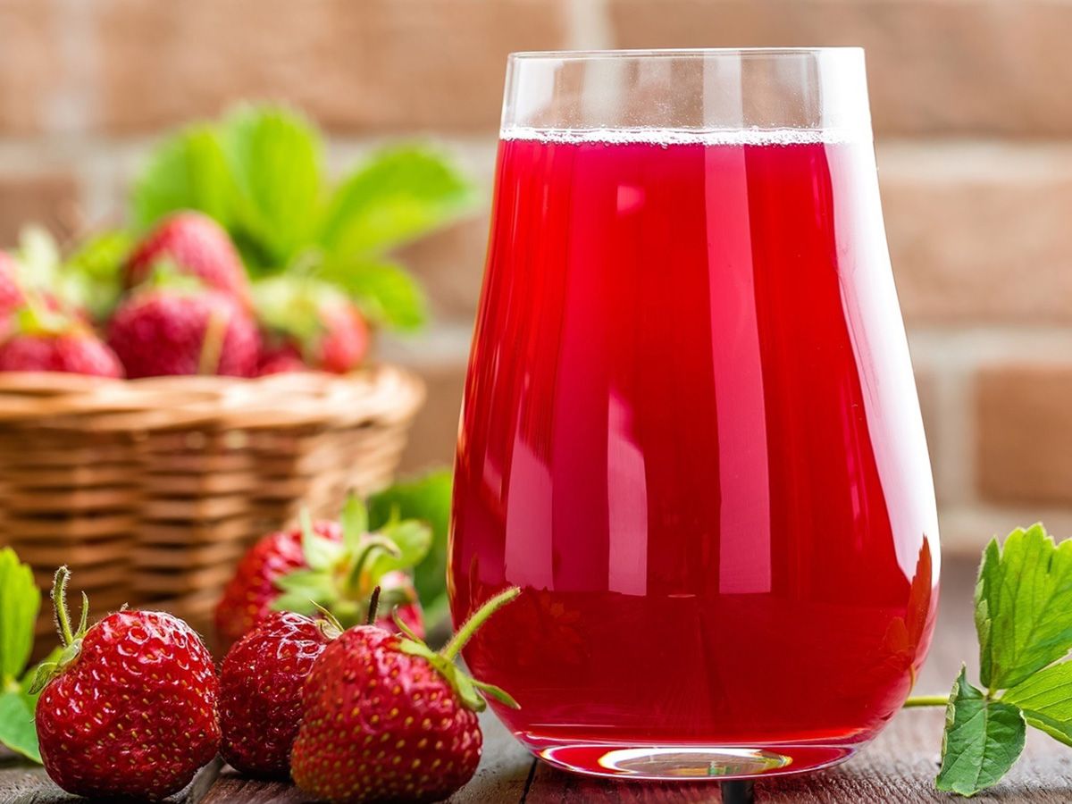Strawberry juice