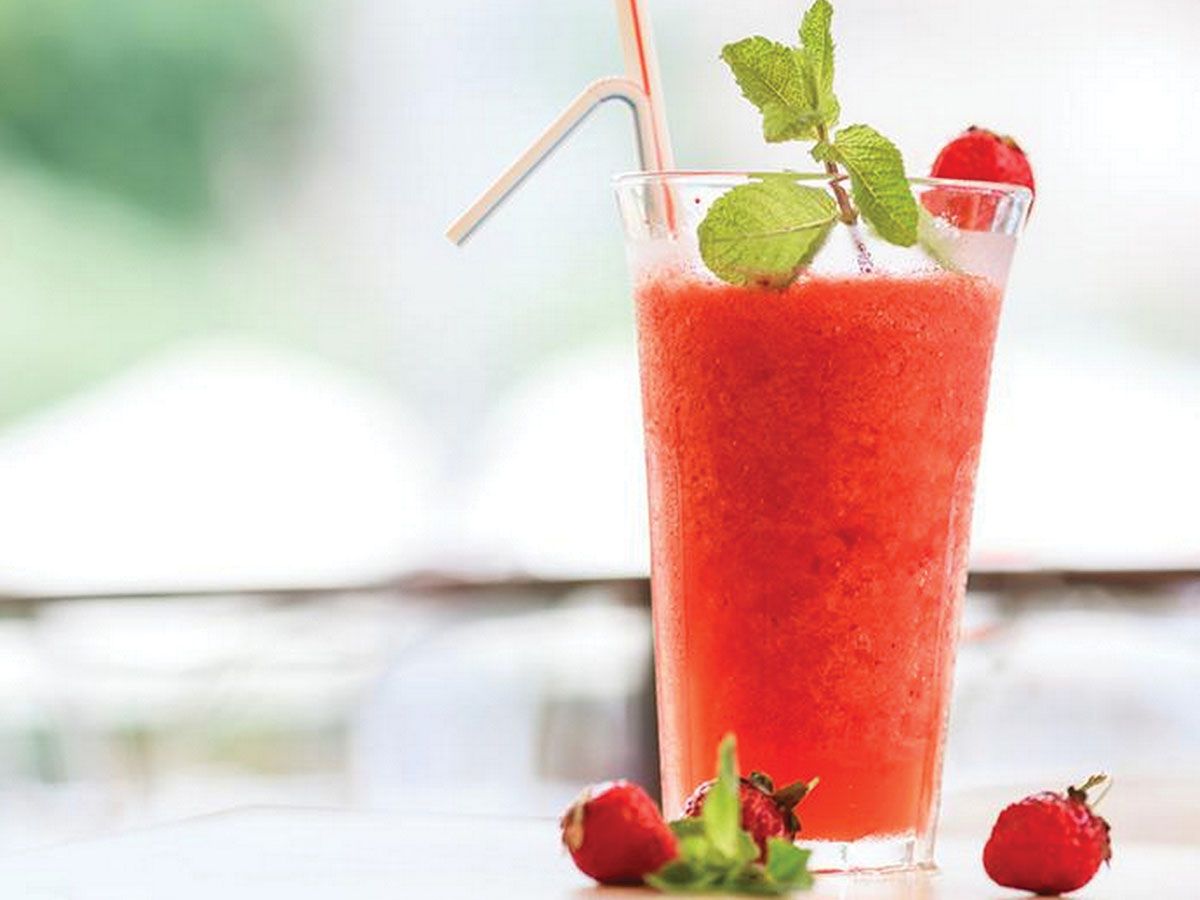 Strawberry juice
