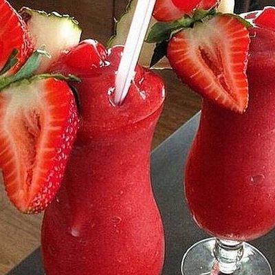 Fresh Strawberry Juice
