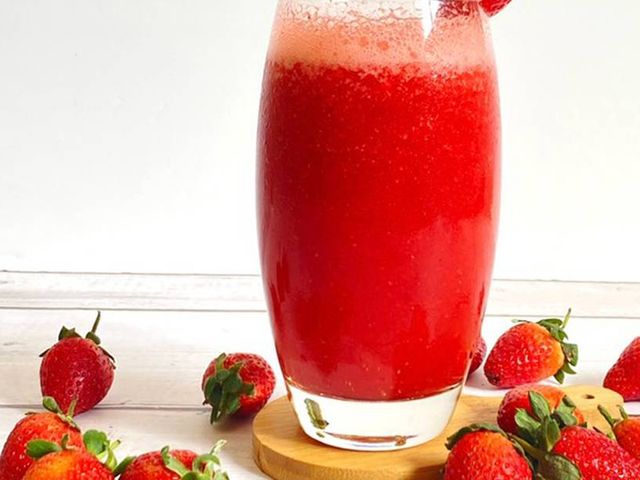 Strawberry Fresh Juice