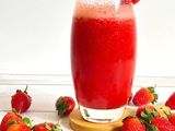 Fresh Strawberry Juice