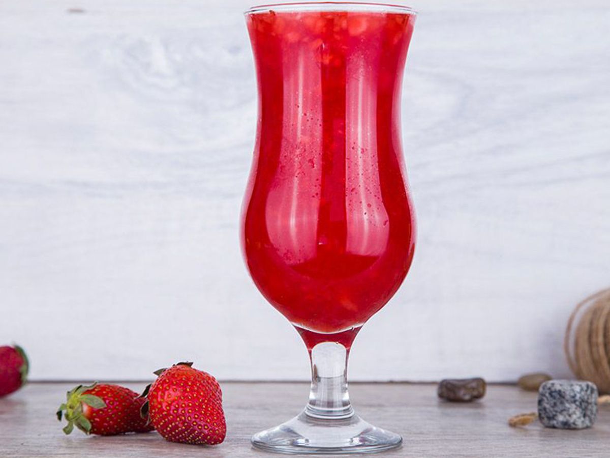 Strawberry juice