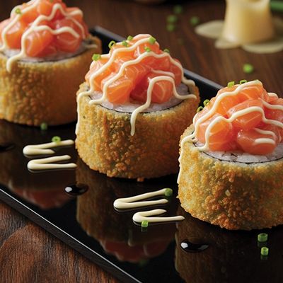 FRIED GUNCAN Salmon (3 Pcs)