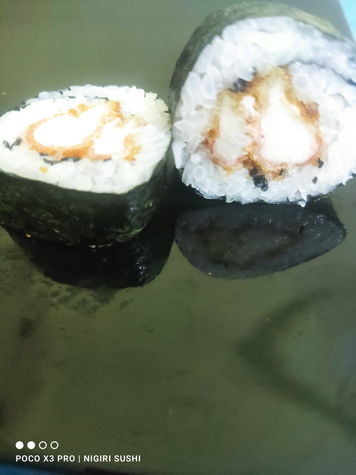 Fried crab maki