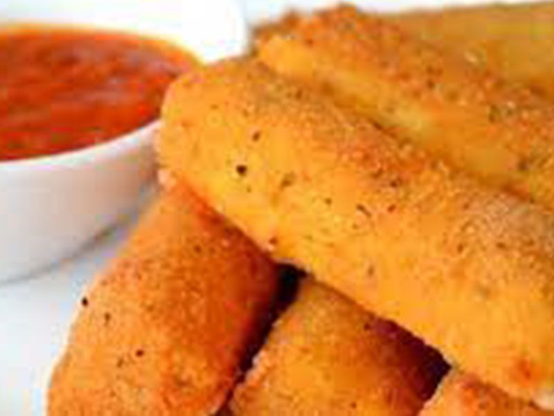 Fried Mozzarella Cheese