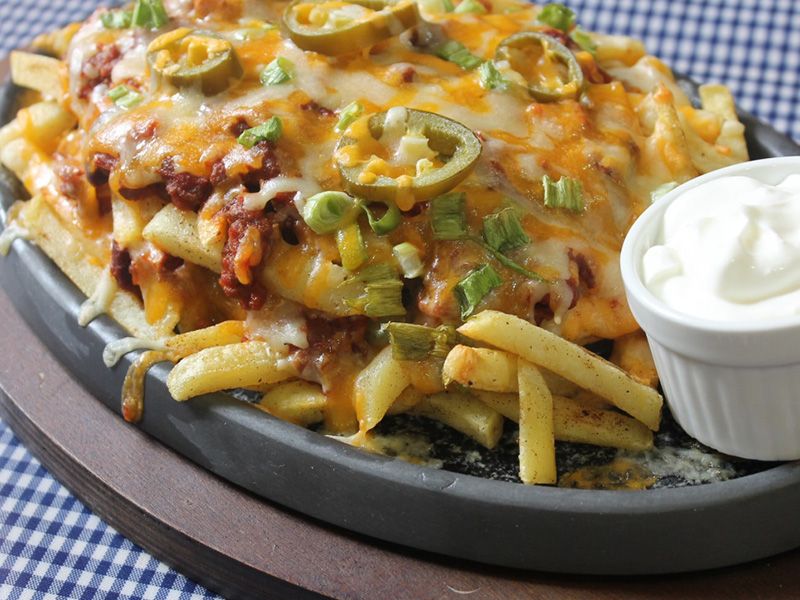 Cheese Fries With Meat