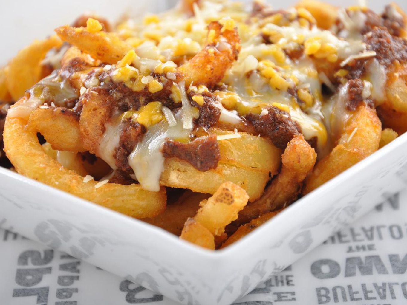 Cheese bacon fries