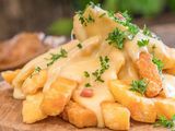 Cheddar fries