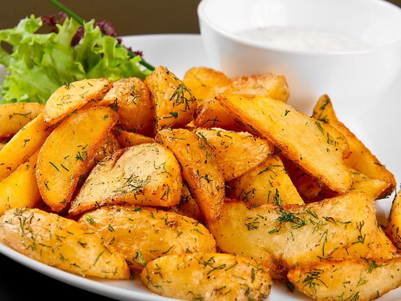 Fries Wedges